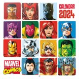 Oficiálny nástenný kalendár Marvel: Classics Comics Icons 2024 - s plagátom
