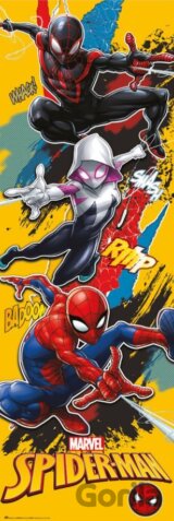 Plagát na dvere Marvel - Spiderman: Action