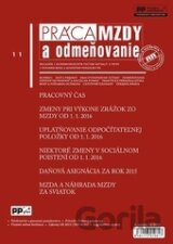 Práca, mzdy a odmeňovanie 11/2015