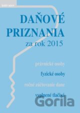 Daňové priznania za rok 2015