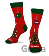 Ponožky Retro vianoce