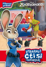 Zootropolis - Vybarvuj, čti si, nalepuj