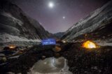 Champ omn the Nepal side of Everest