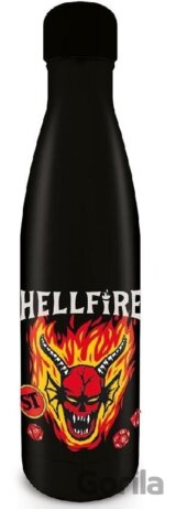 Stranger Things Fľaša nerezová - Hellfire