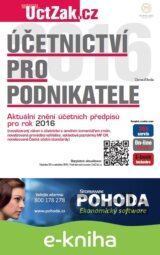 Účetnictví pro podnikatele 2016