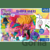 Trefl Puzzle Super Maxi 24 - Šťastný deň Trollov / Universal Trolls 3 (2023) FSC Mix 70%
