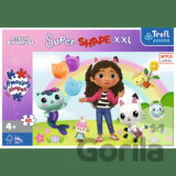 Trefl Puzzle 60 XXL - Gabbyini veselí kamaráti / Universal Gabby's Dollhouse_FSC Mix 70%