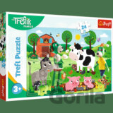 Trefl Puzzle 24 Maxi - Rodina Treflíkov / Studio Trefl Rodzina Treflików