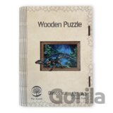 Dřěvěné puzzle/Dinosaurus A3
