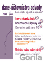 Dane, účtovníctvo, odvody bez chýb, pokút a penále č. 1 / 2024 - Inventarizácia majetku a záväzkov
