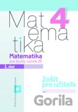 Matematika 4 pre základné školy - 1. diel (zošit pre učiteľa)