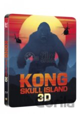 Kong: Ostrov lebek Steelbook 3D