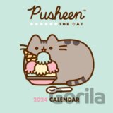 Oficiálny nástenný kalendár 2024 Pusheen s plagátom