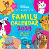 Oficiálny nástenný plánovací kalendár 2024 Disney Classic