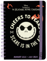 Plánovací týdenní školský diár A5 2023/2024 Nightmare Before Christmas: Jack Skellington