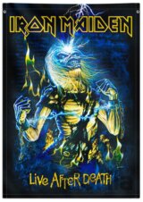 Textilný banner - vlajka na stenu Iron Maiden: Live After Death