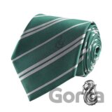 Kravata Harry Potter s odznakem - Slizolin
