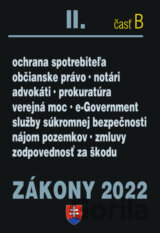 Zákony II. B / 2022 - Občianske právo, Notári, Advokáti, Prokurátori