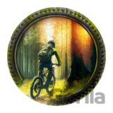 Biker v lese, dřevěné