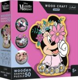 Wood Craft Junior puzzle Ve světě Minnie Mouse