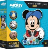 Wood Craft Junior puzzle Ve světě Mickeho Mouse