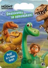 Hodný dinosaurus - Omalovánky se samolepkami