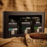 Darčekový set zrnkových odrodových káv 3x 200g Guatemala, Dominicana, Brazil