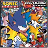Oficiálny nástenný kalendár 2024 - 16 mesiacov Sonic The Hegehog - Ježko Sonic