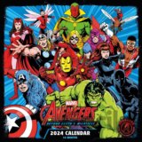 Oficiálny nástenný kalendár 2024 - 16 mesiacov Marvel: Avengers Comics