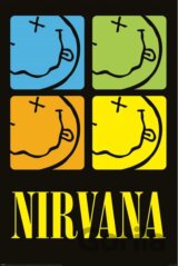 Plagát Nirvana: Smiley Squares