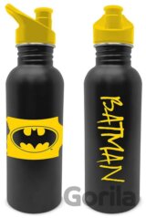 Nerezová outdoor fľaša nDC Comics - Batman: Logo a Nápis