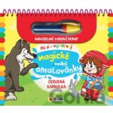 Červená karkulka - Čti a vybarvuj Magické vodní omalovánky