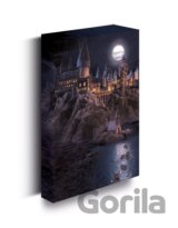 Harry Potter Obraz LED svietiaci - Rokfort hrad