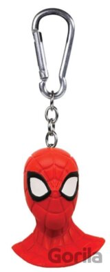 Prívesok na kľúče s karabinou Marvel - Spiderman: Hlava Spidermana