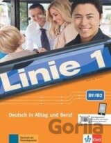 Linie 1, B1+/B2. Kurs- und Übungsbuch mit Audios und Videos