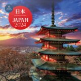 Oficiálny nástenný kalendár 2024 16 mesiacov: Japonsko