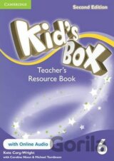 Kid´s Box 6 Teacher´s Resource Book with Online Audio,2nd Edition