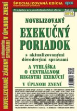 Novelizovaný Exekučný poriadok