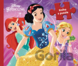 Princezná - Kniha s puzzle
