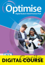 Optimise B2 Digital Student’s Book with Student’s Resource Centre (code only)