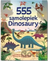 555 samolepiek: Dinosaury