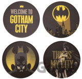 Set 4 keramických taciek Batman: Gotham City