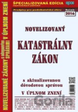 Novelizovaný Katastrálny zákon