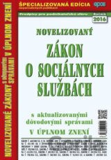 Novelizovaný Zákon o sociálnych službách