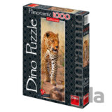 Puzzle Leopard z Keni panoramic [CZ] [Puzzle]