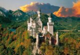 Neuschwanstein na podzim - puzzle 3000 dílků