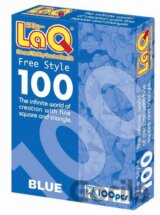 LaQ Free Style 100 Modrá