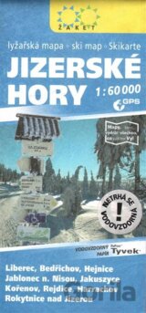 Jizerské hory - lyžařská mapa 1:60 000