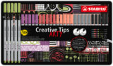 Kreatívny set - STABILO Creative Tips - ARTY - 30 ks sada v plechu
