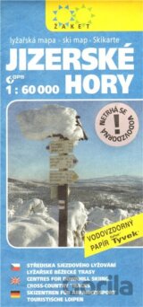 Jizerské hory - lyžařská mapa 1:60 000